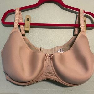 Nude nursing bra
